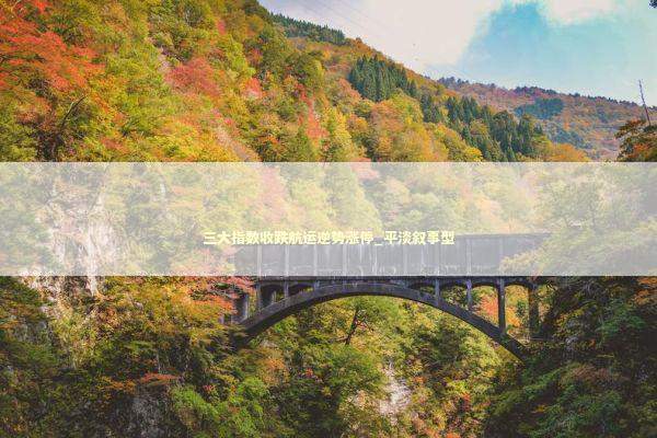 三大指数收跌航运逆势涨停_平淡叙事型 新闻