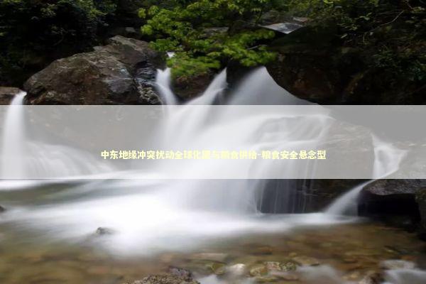 中东地缘冲突扰动全球化肥与粮食供给-粮食安全悬念型 新闻