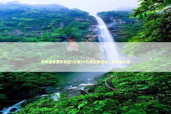 利物浦单赛季英超5次第90分钟后被绝杀,创历史纪录 利物浦单赛季英超5次第90分钟后被绝杀,创历史纪录 新闻